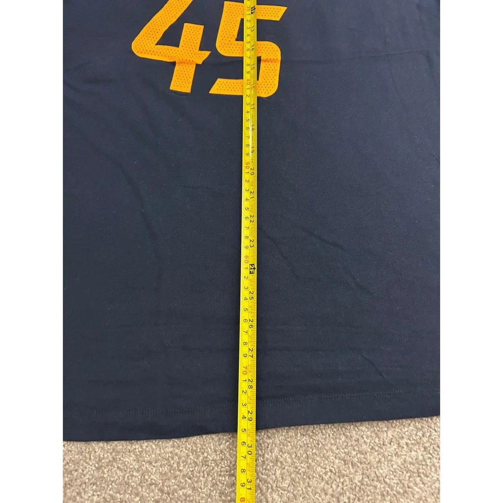 Nike Utah Jazz Donovan Mitchell 45 T-Shirt Mens‎ XL Navy Blue Excellent Graphic
